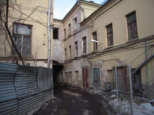 Side street, old Moscow